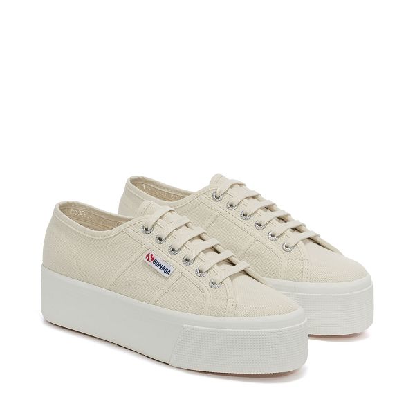 Superga 2790 Platform Yellow Platform Sneakers - Women's USA | US7602091